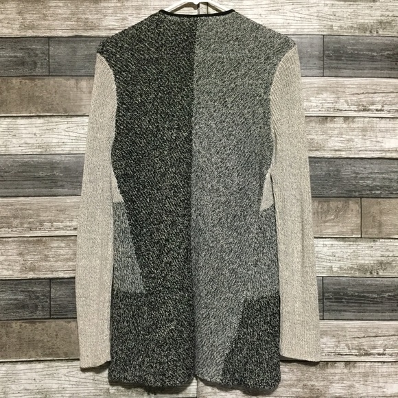 Eileen Fisher Open Front Cardigan Sweater Women’s S Wool Organic Linen. - Picture 5 of 11